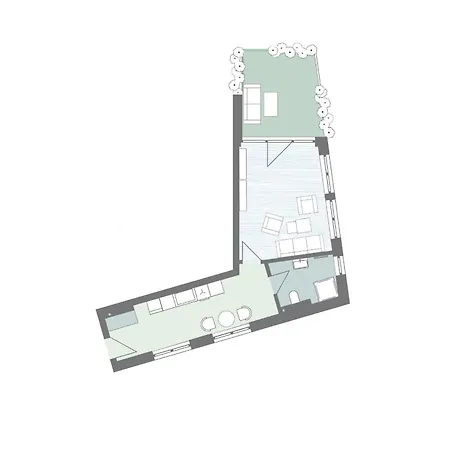 דירה Apartementanlage Duenenblick Duenenblick Whg 06 *